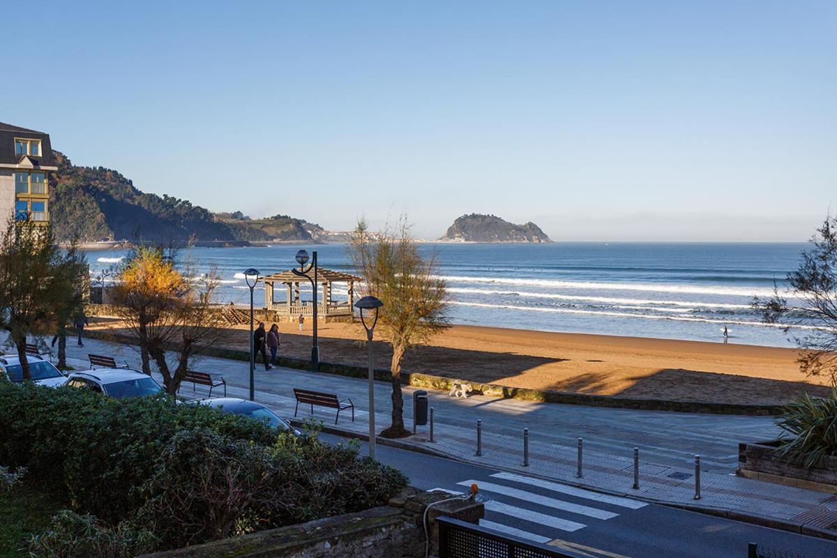 Pension Zarauz Playa المظهر الخارجي الصورة