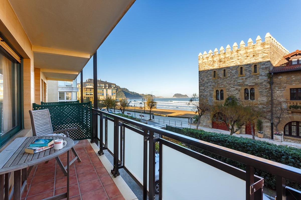 Pension Zarauz Playa المظهر الخارجي الصورة